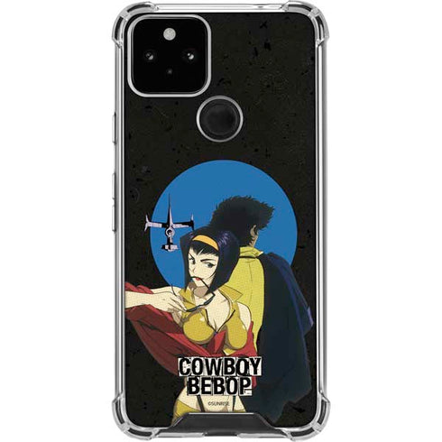 Cowboy Bebop Faye And Spike Google Pixel 5 Clear Case